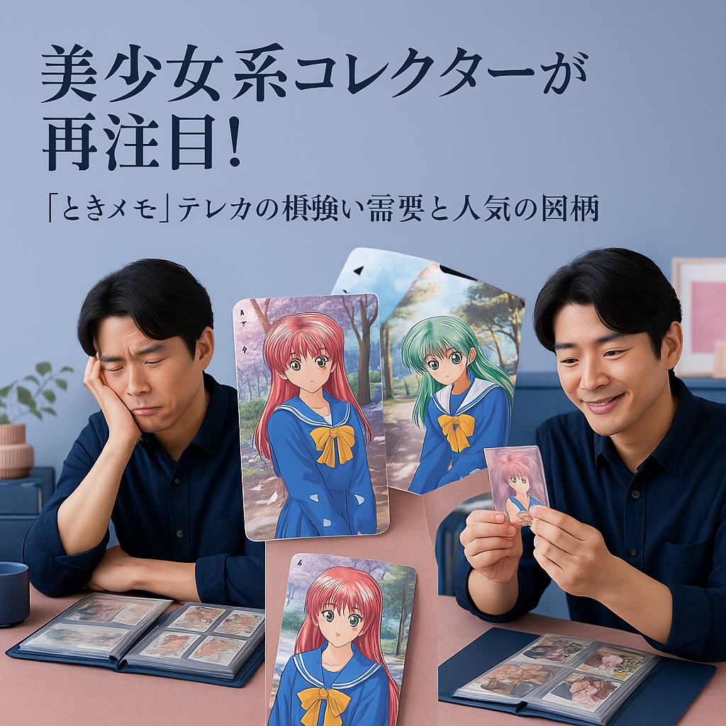★メチャレア品★テレホンカード見本 モデルテレホンカード コレクターズアイテム 美少女系コレクターが再注目！「ときメモ」テレカの根強い需要と人気の
